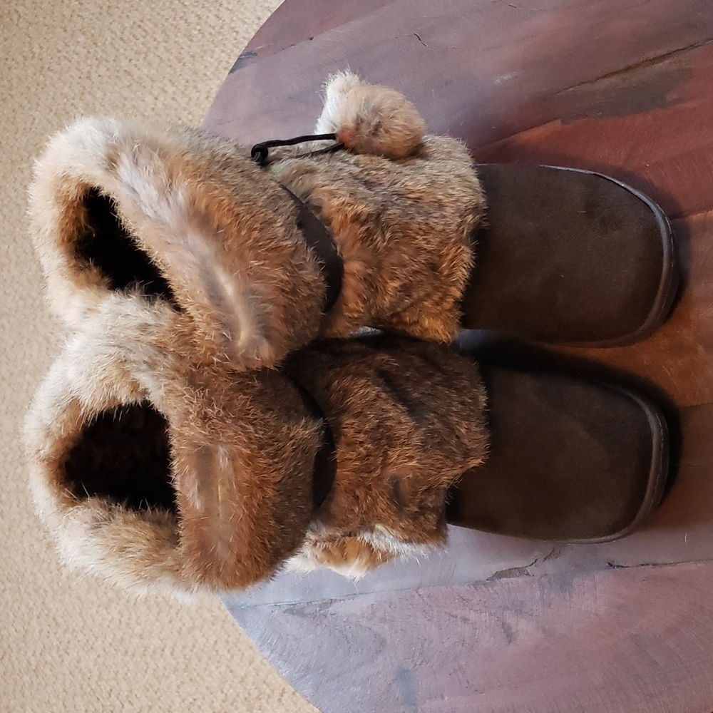BearPaw fur boots